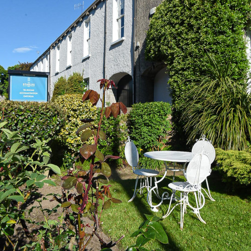 front garden at stables birr b&b