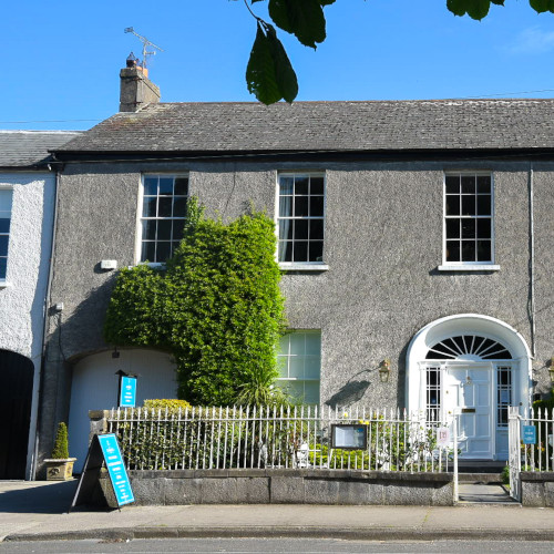 front door and facade of stables birr