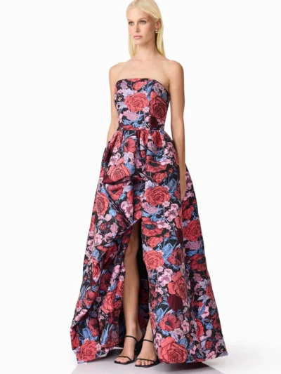 Delphine Strapless Gown