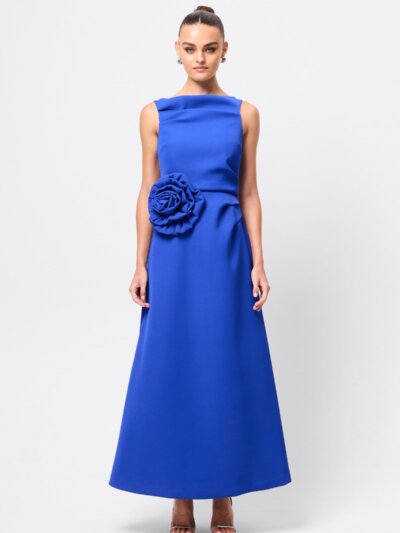 Thea Dress Cobalt