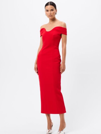 The Martine Dress - Red