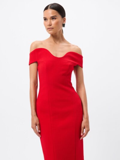 The Martine Dress - Red
