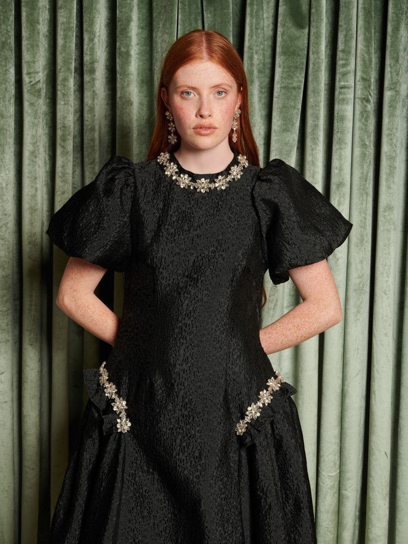 Viola Jacquard Midi Dress 5 Viola Jacquard Midi Dress - Image 5