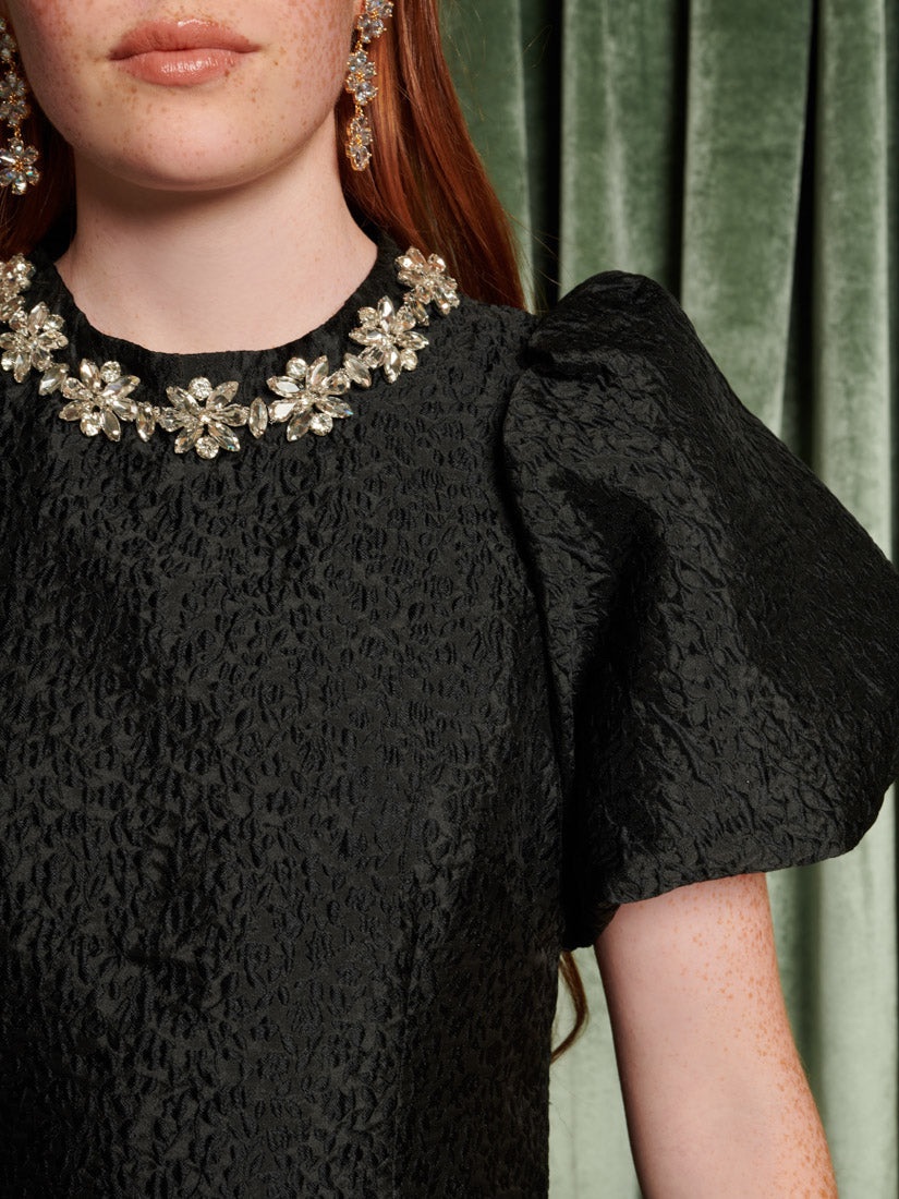 Viola Jacquard Midi Dress 3 Viola Jacquard Midi Dress - Image 3