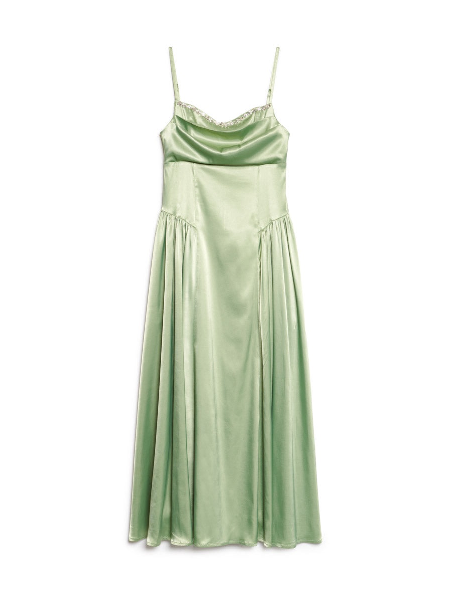 Cinematic Satin Dress 7 Cinematic Satin Dress - Image 7