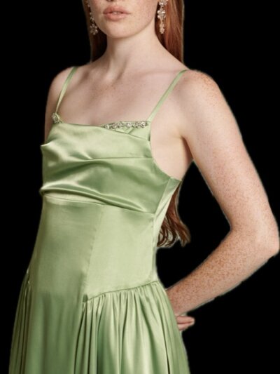 Cinematic Satin Dress