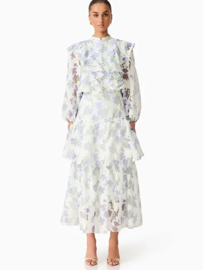 CLEO SKIRT & BLOUSE CO -ORD
