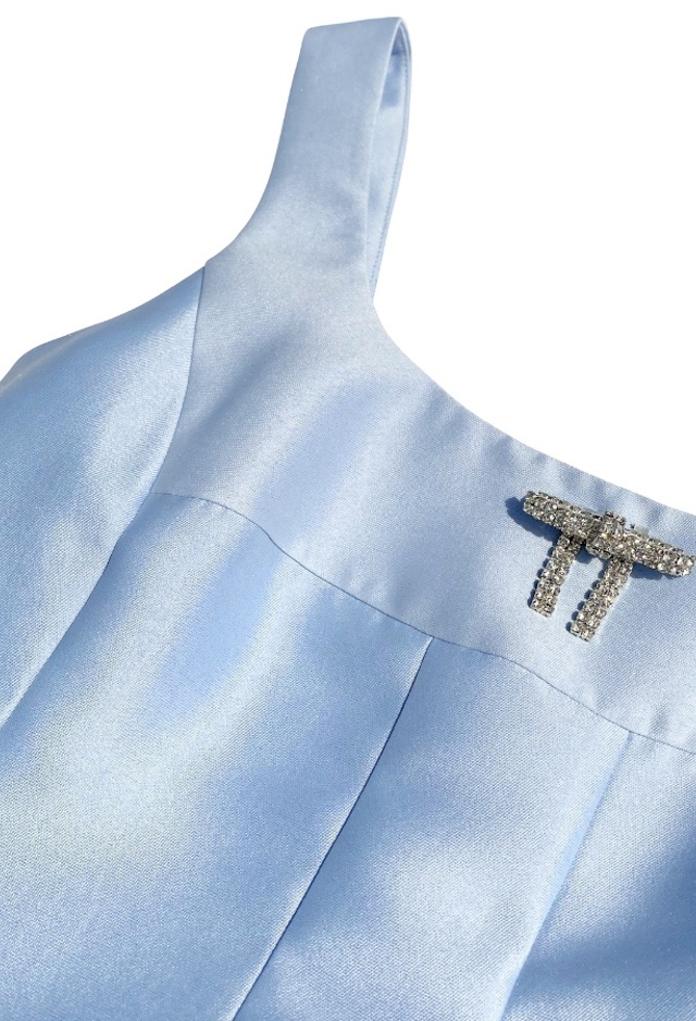 Vivian Dress -Blue 2 Vivian Dress -Blue - Image 2