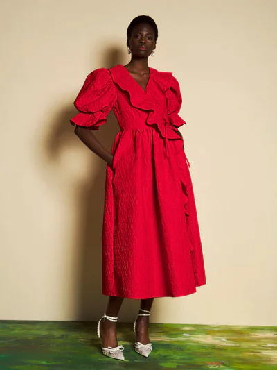 THE ROUGE ARRAY DRESS