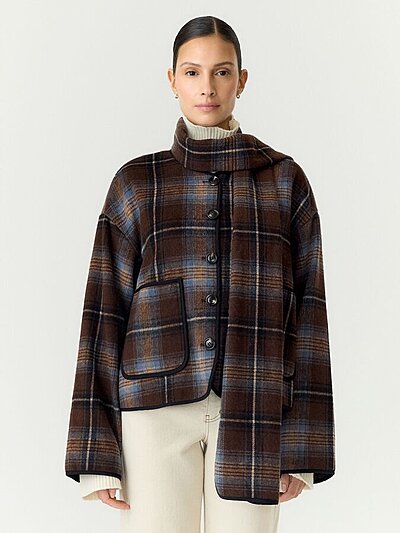 CALINI SCARF JACKET
