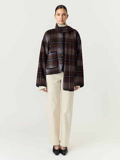 CALINI SCARF JACKET
